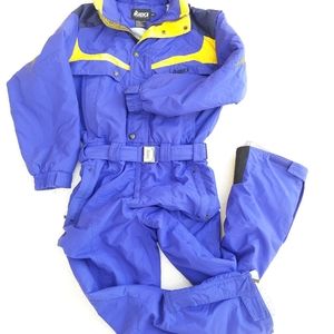 NORDICA Mens Blue Snow Ski Snowboard Suit Size Medium Winter Jumpsuit